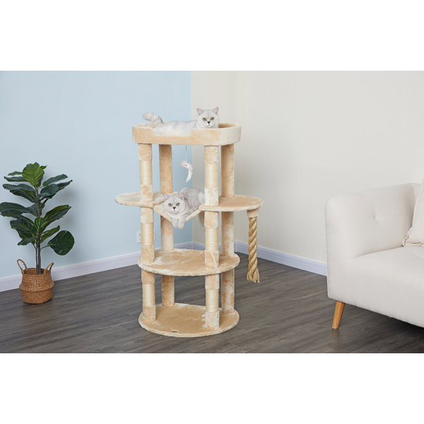 Go Pet Club 46" Jungle Rope Cat Tree & Reviews Wayfair